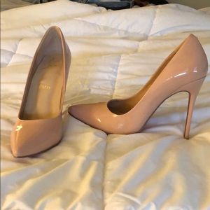 Nude Red bottom heels